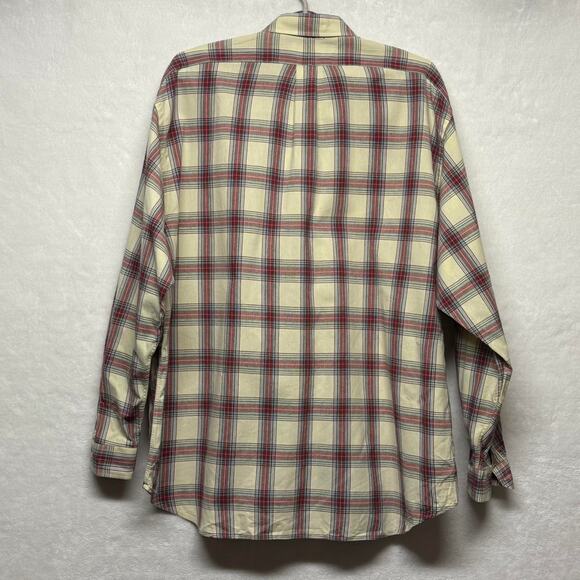 Polo Ralph Lauren VTG Blake Long Sleeve Christmas Plaid Button Down Shirt XXL - Picture 2 of 8